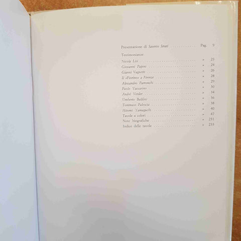 SAVERIO STRATI - MARCELLO BOCCACCI MONOGRAFIA ARTE PITTURA IT-COMM 1989 FIRENZE