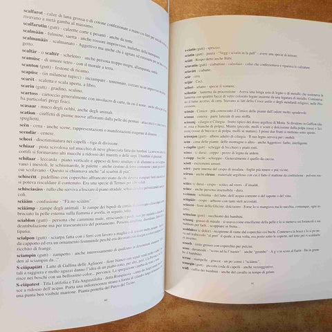 AL MUTAIO VOL. 2 RACHELE BOSSI VOCABOLARIO MOTTESE ITALIANO MOTTA VISCONTI 2000