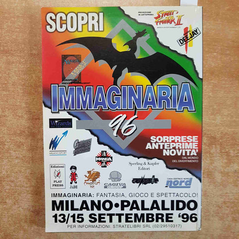 EXCALIBUR EXC 33/34 GIUGNO 1996 STRATELIBRI GDR MAGIC CTHULHU INDIANA JONES