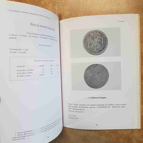 RENZO BRUNI - LA CIRCOLAZIONE MONETARIA A BOLOGNA XVIII-XIX SECOLO - NUMISMATICA