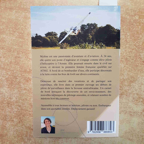 MYLENE MARIONVALLE - AVENTURES D'UNE JEUNE PILOTE EN BROUSSE AVIATION AFRIQUE