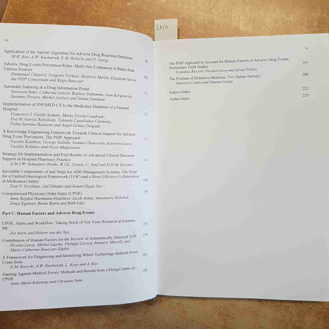DETECTION PREVENTION ADVERSE DRUG EVENTS - BEUSCART, HACKL, NOHR 2009 IOS PRESS