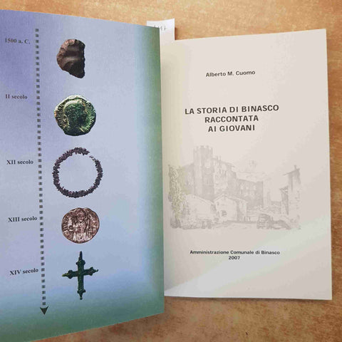 ALBERTO M. CUOMO - LA STORIA DI BINASCO RACCONTATA AI GIOVANI 2007 STORIA LOCALE