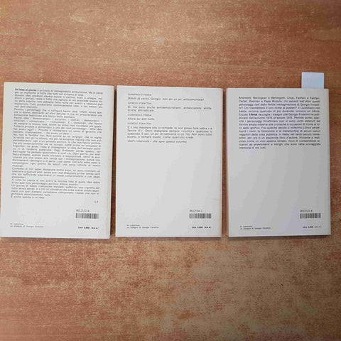 GIORGIO FORATTINI - 3 LIBRI: LIBRUS, RES PUBLICA, UN'IDEA AL GIORNO - MONDADORI