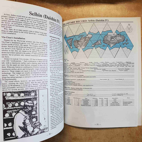 GURPS SPACE ATLAS 3 THE CONFEDERACY KEMPER LAMBARD 1990 STEVE JACKSON GAMES RPG