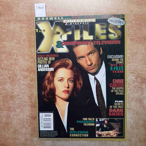 THE X-FILES & CONSPIRACY TELEVISION CINESCAPE 1996 SPECIAL COLLECTOR'S ISSU