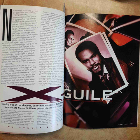 THE X-FILES & CONSPIRACY TELEVISION CINESCAPE 1996 SPECIAL COLLECTOR'S ISSU