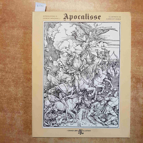 APOCALISSE ILLUSTRATA DA ALBRECHT DURER - GIORGIO MANGANELLI 1974 BUR RIZZOLI