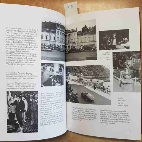 GLI ANNI '50 A COMO MODA E COSTUME - ENZO PIFFERI 1995 FOTOGRAFIA LAGO DI COMO