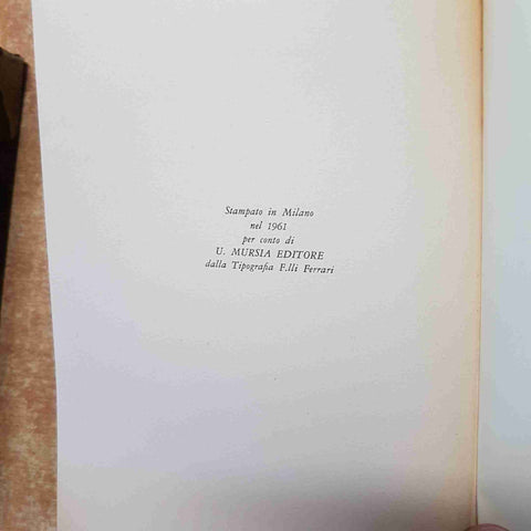 STENDHAL - IL ROSSO E IL NERO - UGO MURSIA 1961 ROMANZO CLASSICO + COFANETTO