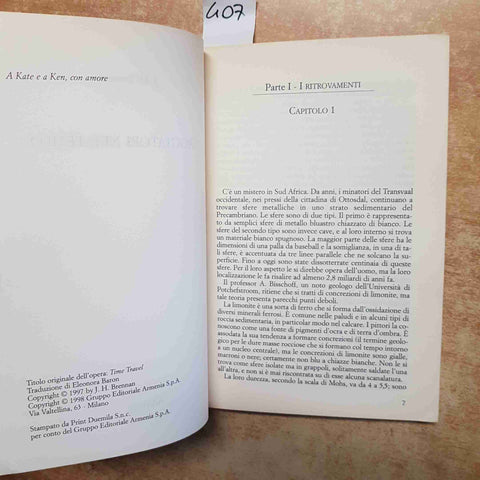 J.H. BRENNAN - VIAGGIATORI NEL TEMPO - ARMENIA 1998 MISTERI ARCHEOLOGIA FISICA