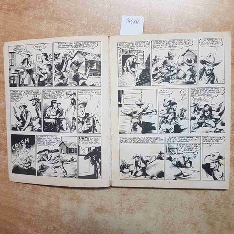 TEX GIGANTE N. 6 DOPPIO GIOCO AGOSTO 1964 BONELLI 200 LIRE ARALDO GALEP WILLER