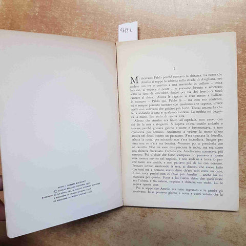 CESARE PAVESE - IL COMPAGNO - MONDADORI 1961 IL BOSCO N.25 LETTERATURA ITALIANA