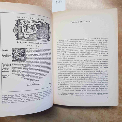 SAMUEL E. MORISON - STORIA DELLA SCOPERTA DELL'AMERICA VOL. 1 RIZZOLI 1976