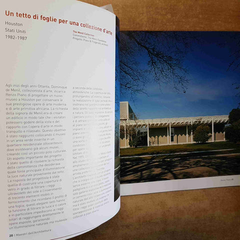 RENZO PIANO - I MAESTRI DELL'ARCHITETTURA HACHETTE 2009 ILLUSTRATO