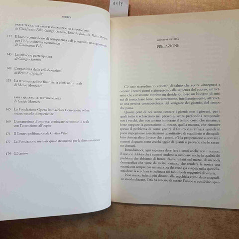LA RISORSA LONGEVITA' UN APPROCCIO CONCRETO E INNOVATIVO - MARSILIO 2008