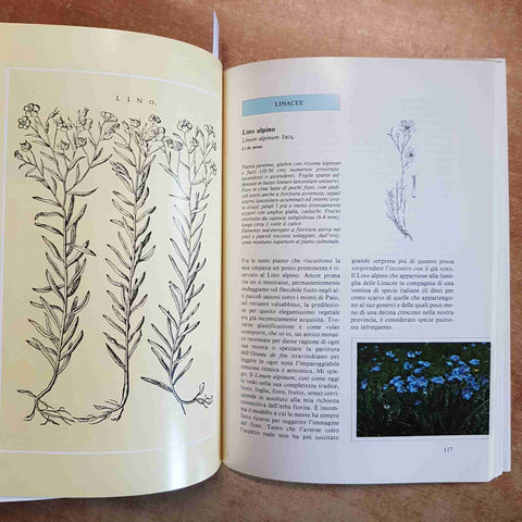 ARTURO CRESCINI - FIORI DELLE VALLI BRESCIANE 1982 BOTANICA FLORA ALPINA BRESCIA