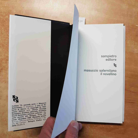 MASUCCIO SALERNITANO - IL NOVELLINO - SAMPIETRO EDITORE 1968 ROBERTO DI MARCO