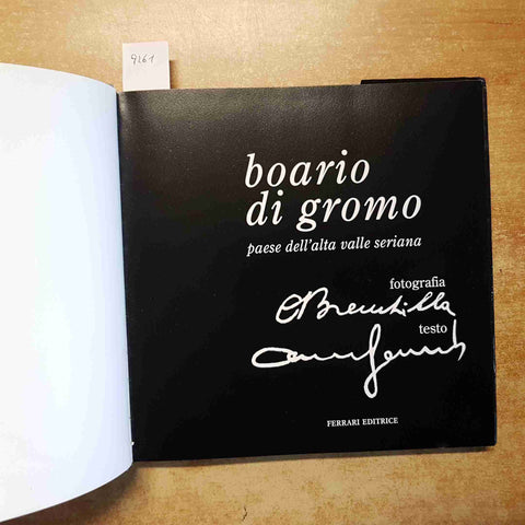 BOARIO DI GROMO PAESE DELL'ALTA VALLE SERIANA - BREMBILLA GAMBA FERRARI BERGAMO