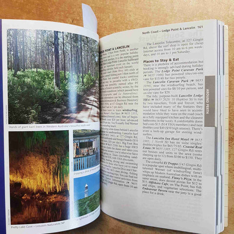 WESTERN AUSTRALIA - LONELY PLANET 2001 WEBB, COLSON - GUIDA INGLESE - PERTH
