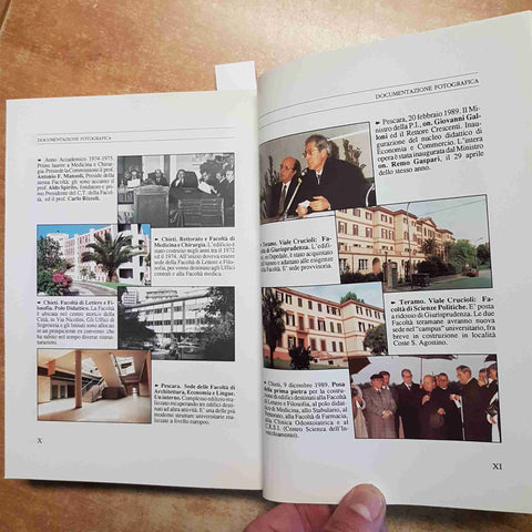 STORIA DELL'ATENEO UNIVERSITA' GABRIELE D'ANNUNZIO - CHIETI TERAMO 1965-1991