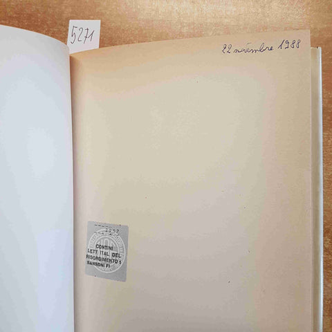 GIANFRANCO CONTINI - LETTERATURA ITALIANA DEL RISORGIMENTO TOMO I - SANSONI 1986