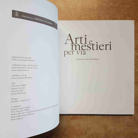 ARTI E MESTIERI PER VIA - ANTICHI VENDITORI AMBULANTI 2007 REGGIO CALABRIA