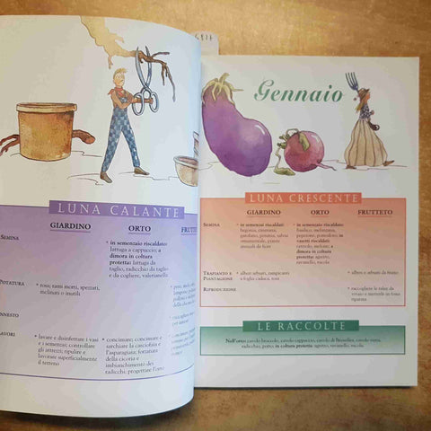 NUOVO CALENDARIO LUNARE DELLE SEMINE E DEI LAVORI 2000 DEMETRA ORTO GIARDINO