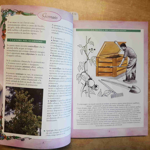 NUOVO CALENDARIO LUNARE DELLE SEMINE E DEI LAVORI 2000 DEMETRA ORTO GIARDINO