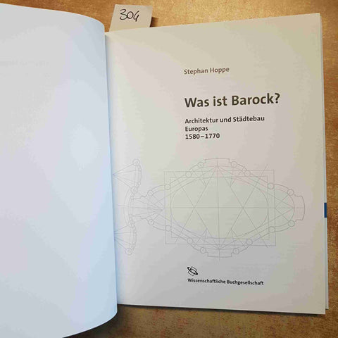 STEPHAN HOPPE - WAS IST BAROCK? ARCHITEKTUR UND STÄDTEBAU 2003 ARTE ARCHITETTURA