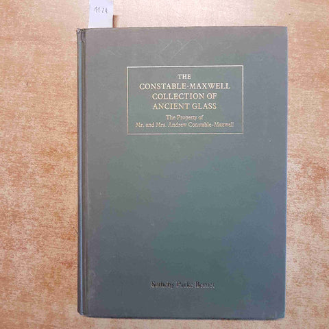 SOTHEBY'S CONSTABLE-MAXWELL COLLECTION ANCIENT GLASS 1979 VETRI ANTICHI ROMANI
