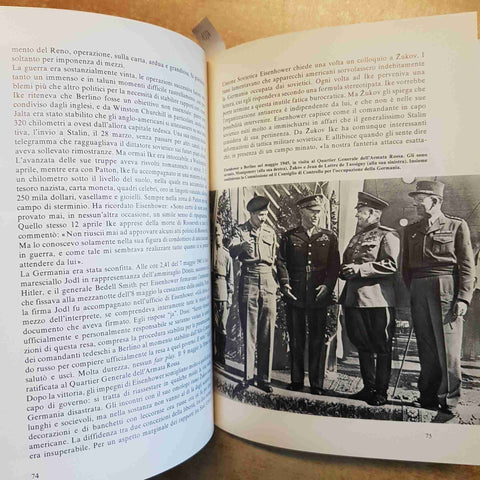 MARIO CERVI - EISENHOWER DE AGOSTINI 1977 I CONDOTTIERI SECONDA GUERRA MONDIALE