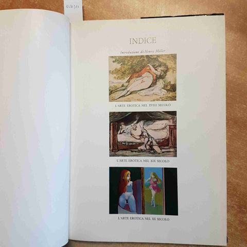 BRADLEY SMITH L'ARTE EROTICA DEI GRANDI MAESTRI XVIII XIX XX SECOLO HENRY MILLE