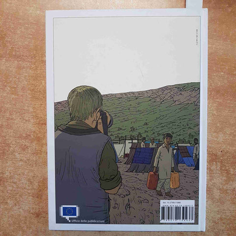 ERIK BONGERS DISASTRO NASCOSTO 2010 FUMETTO UNIONE EUROPEA AIUTI UMANITARI