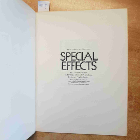 STARLOG SPECIAL EFFECTS VOL. 1 - DAVID HUTCHISON 1979 STAR WARS FANTASCIENZA FX