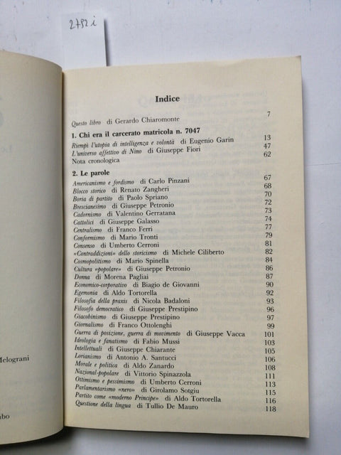 ANTONIO GRAMSCI - Le sue idee nel nostro tempo - 1987 - L'Unit - (2792i