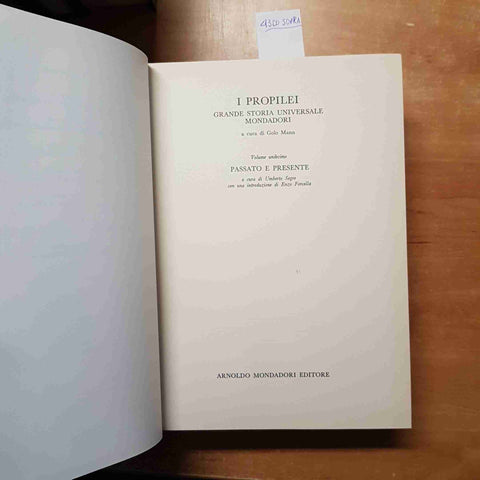 I PROPILEI GRANDE STORIA UNIVERSALE MONDADORI 1980 completa in 11 VOLUMI
