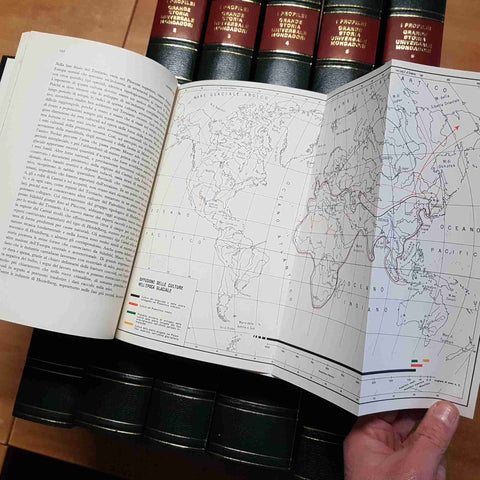 I PROPILEI GRANDE STORIA UNIVERSALE MONDADORI 1980 completa in 11 VOLUMI