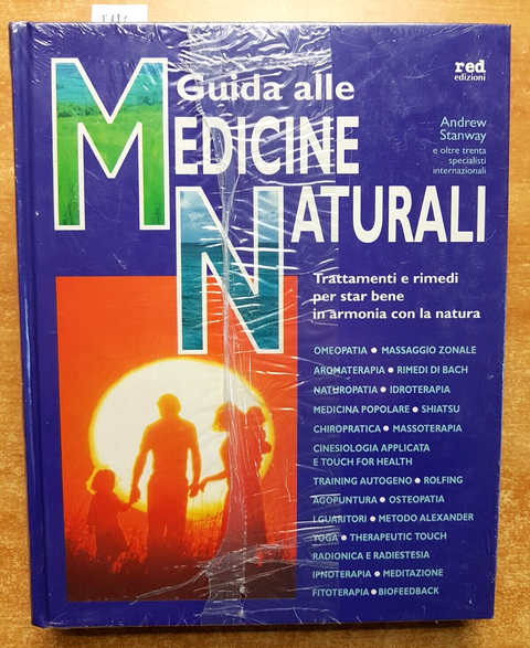 STANWAY - GUIDA ALLE MEDICINE NATURALI omeopatia bach 1994 RED sigillato! (