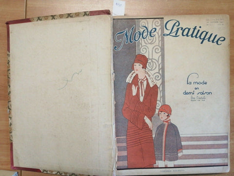 LA MODE PRATIQUE 1927 ANNATA COMPLETA Journal de la Femme et de la Maison (