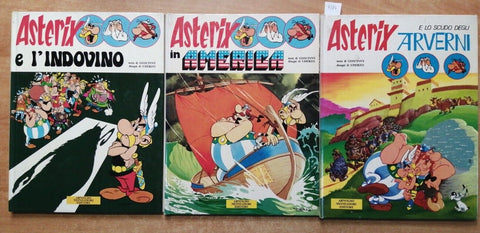 3 ASTERIX: E L'INDOVINO, IN AMERICA, E LO SCUDO DEGLI ARVERNI - MONDADORI