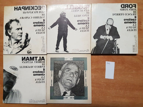 Lotto 5 biografie IL CASTORO: PECKIMPAH, RUSSELL, ALTMAN, FORD, MORAVIA (34