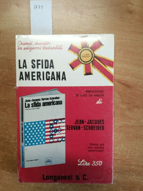 JACQUES SCHREIBER - LA SFIDA AMERICANA - LONGANESI - INCELLOPHANATO!!! (367