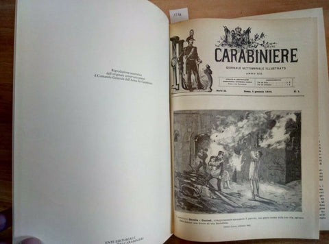 CARABINIERE - ENTE EDITORIALE PER L'ARMA 1982 ANASTATICA DEL 1884 (1544