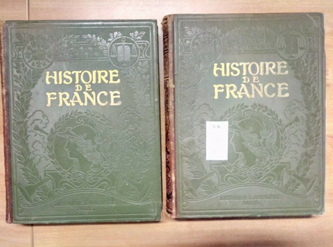 HISTOIRE DE FRANCE ILLUSTREE - 2 VOLUMI - LIBRAIRIE LAROUSSE - 2028 FOTO! (