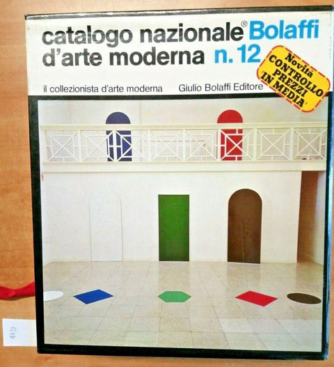 CATALOGO NAZIONALE BOLAFFI D'ARTE MODERNA N. 12 - COFANETTO + 6 VOLUMI (47