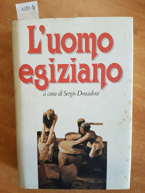 DONADONI SERGIO - L'UOMO EGIZIANO - CDE - 1991 - COPERTINA RIGIDA - (1280D