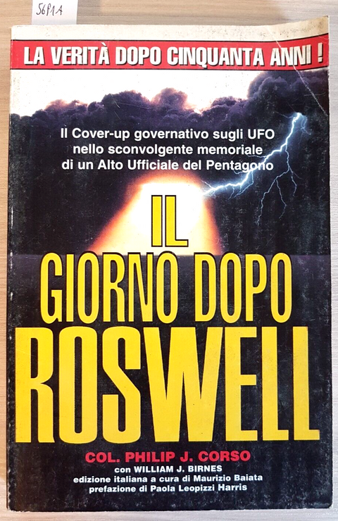 Il giorno dopo Roswell - Philip J. Corso 1998 POCKET - cover-up USA UFO (56