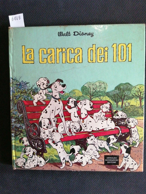 libro + vhs LA CARICA DEI 101 WALT DISNEY 1ED. MONDADORI 1961 (vhs 1996