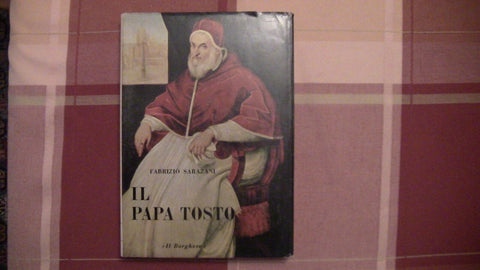 1970 IL PAPA TOSTO SISTO V SARAZANI Il Borghese ILLUSTRATO VATICANO